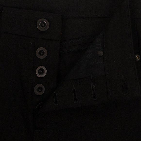 UNRAVEL PROJECT Black Cotton Super Skinny Stretch Jeans Pants Size 25 $895 - Picture 3 of 5